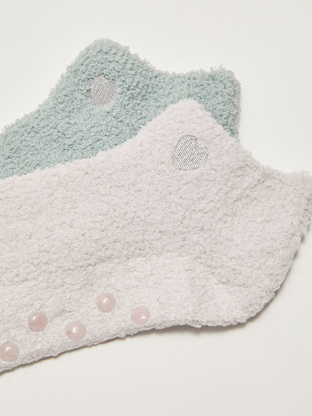 LCW DREAM Bestickte Homewear-Socken für Damen 2er-Pack -W11981Z8-FZ6