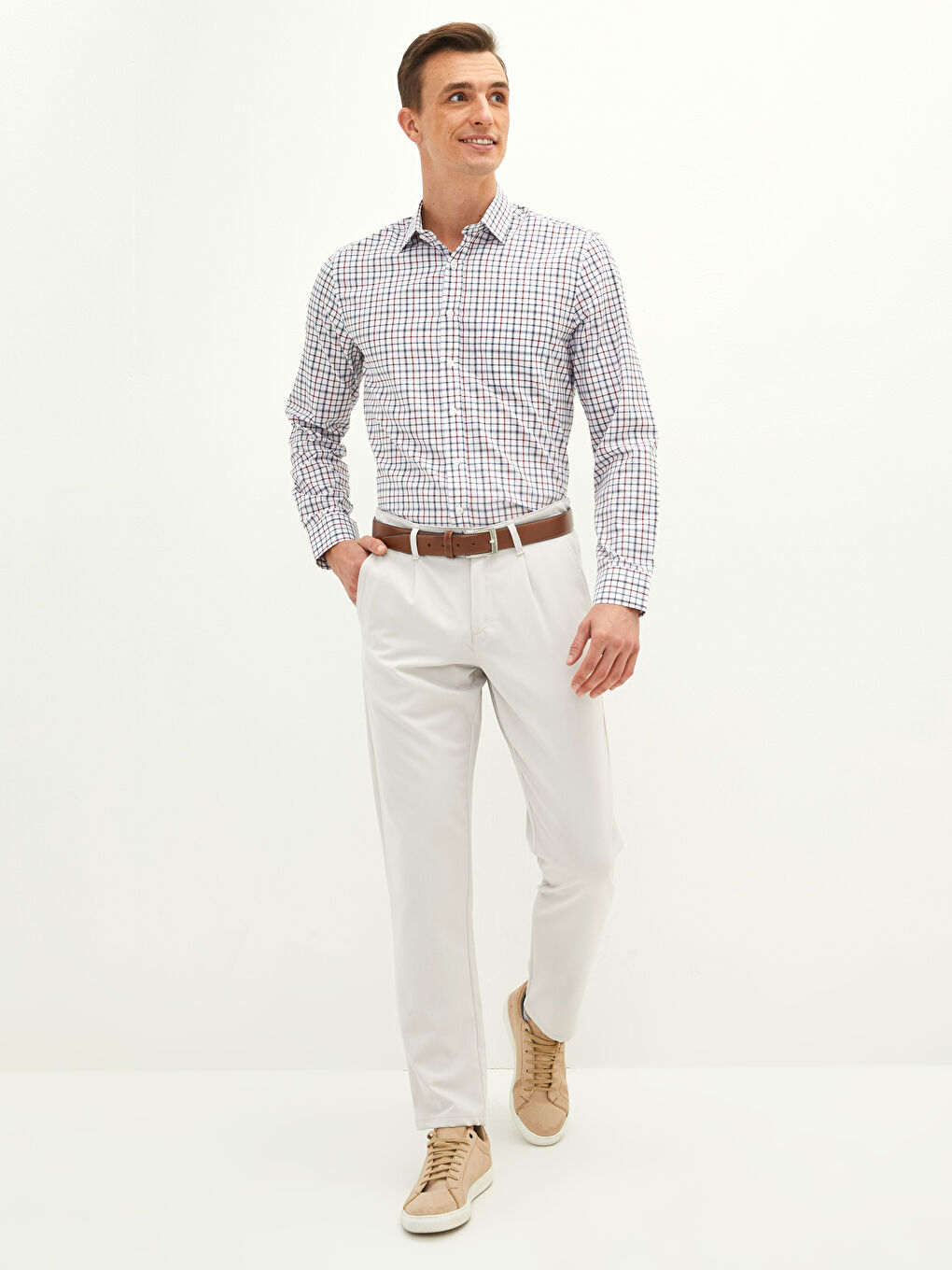 کراس ئاسایی قۆڵ درێژ چوارخانە پێڵاوی ئۆکسفۆرد بۆ پیاوان-2