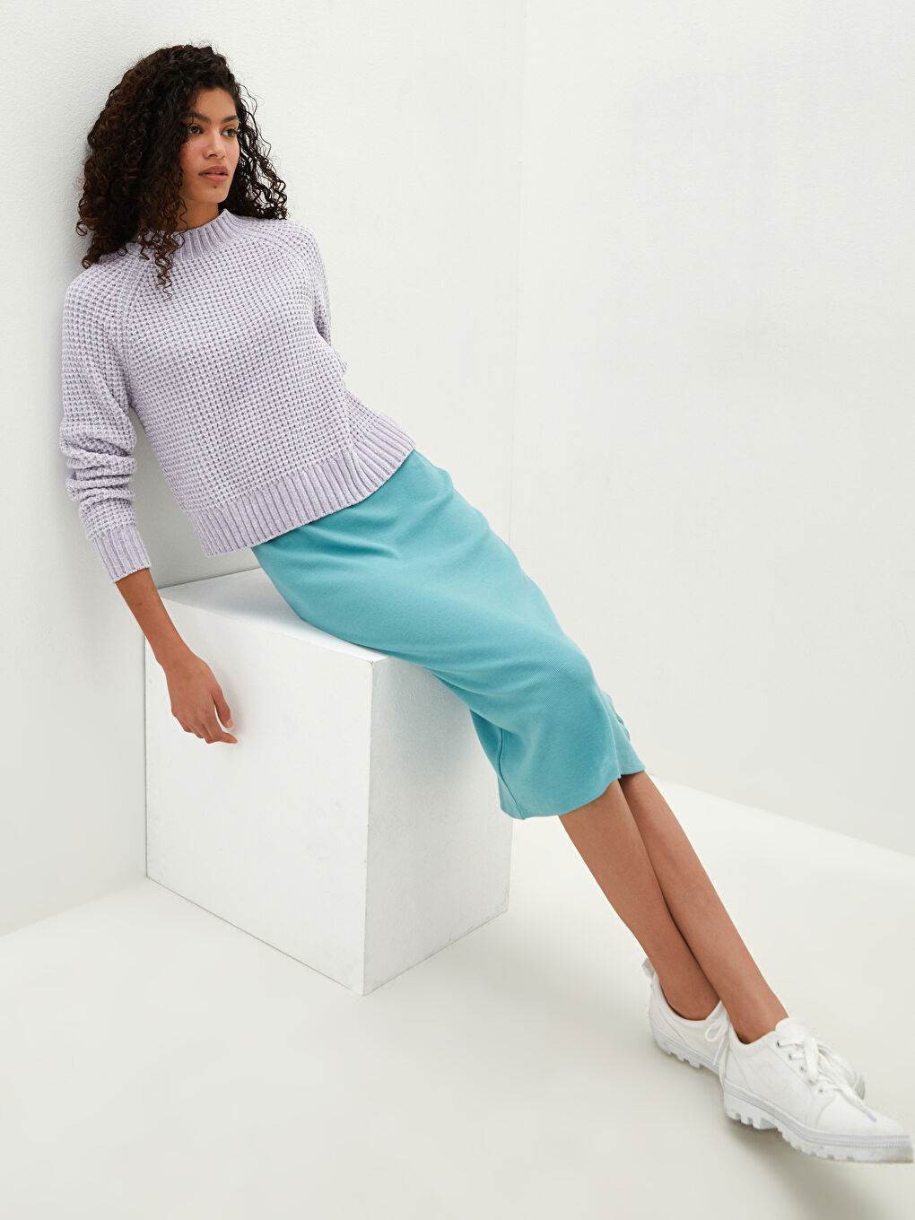 Žena LILA Džemper -2