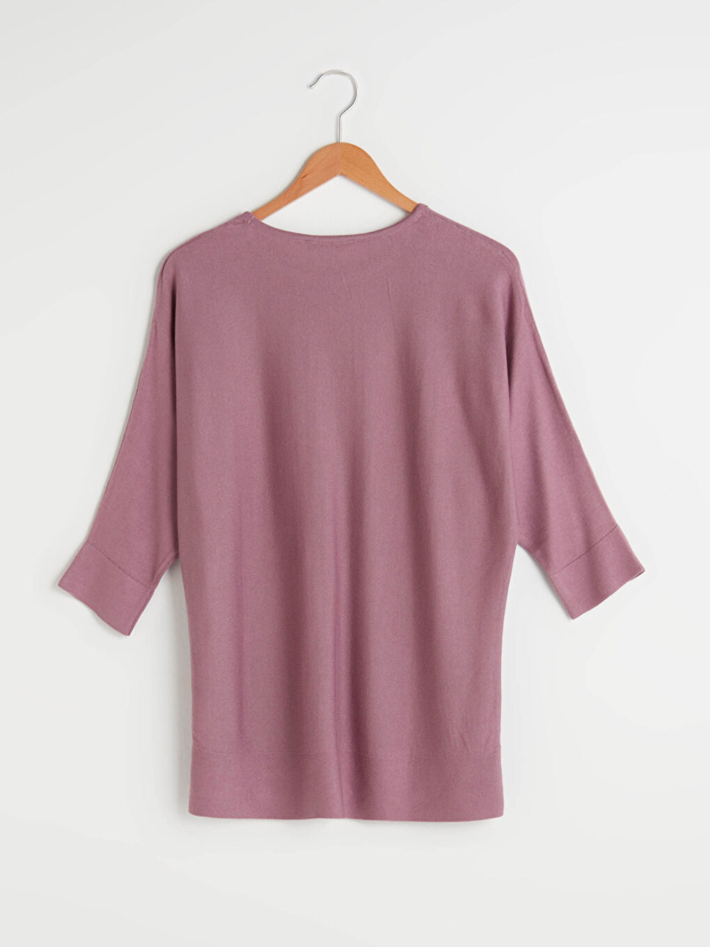 Crew Neck Straight Half Sleeve Women's Knitwear Sweater-7