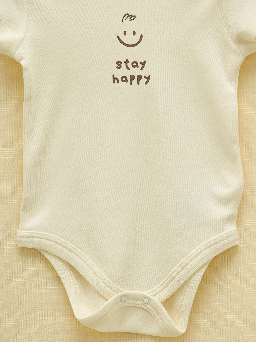 Printed Baby Boy Snapback Bodysuit and Beanie 3 Set-5