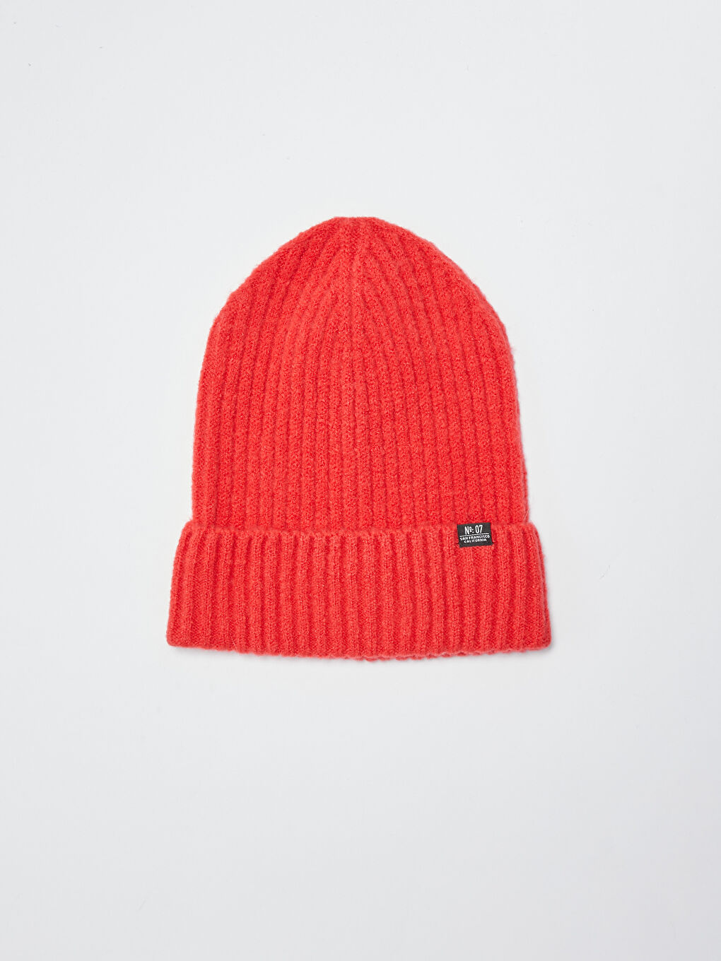 Label Printed Women's Tricot Beret-2