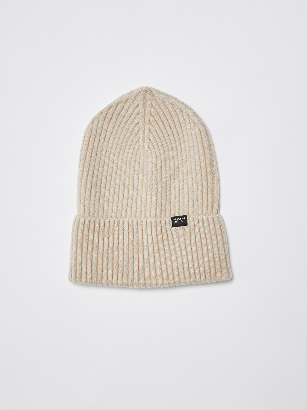 Label Printed Women's Knitwear Beanie