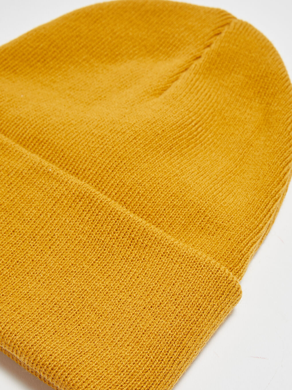 Sarı Kadın Triko Bere-1