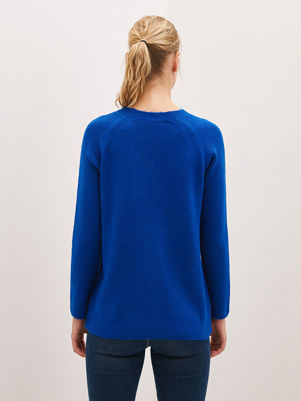 әйелдерге арналған трикотаж жемпір-4