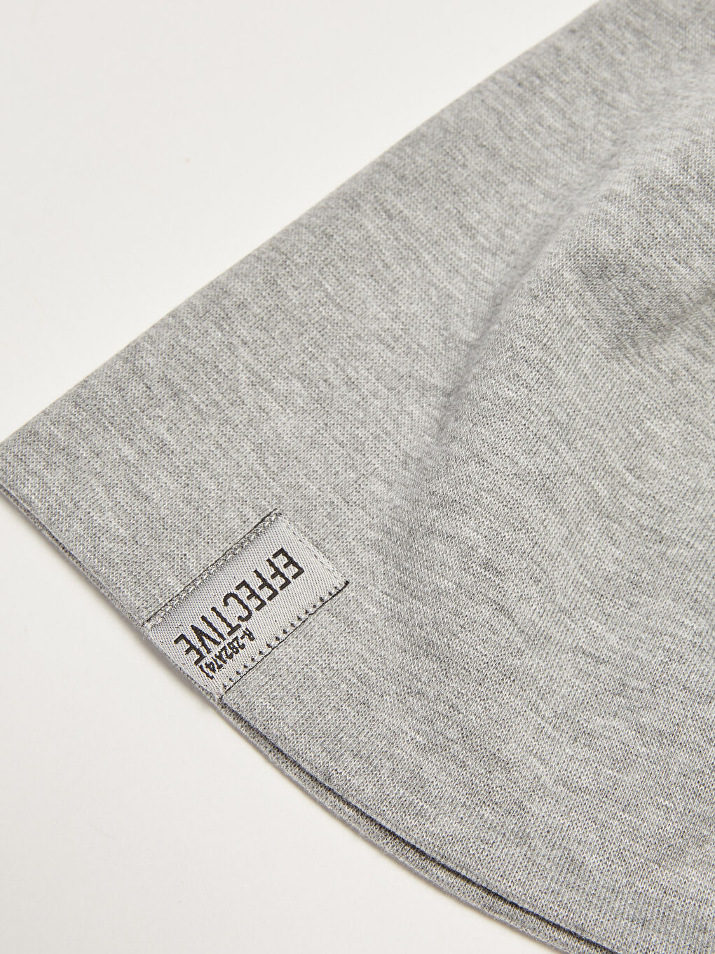 Gri Etiket Baskılı Erkek Triko Bere-2