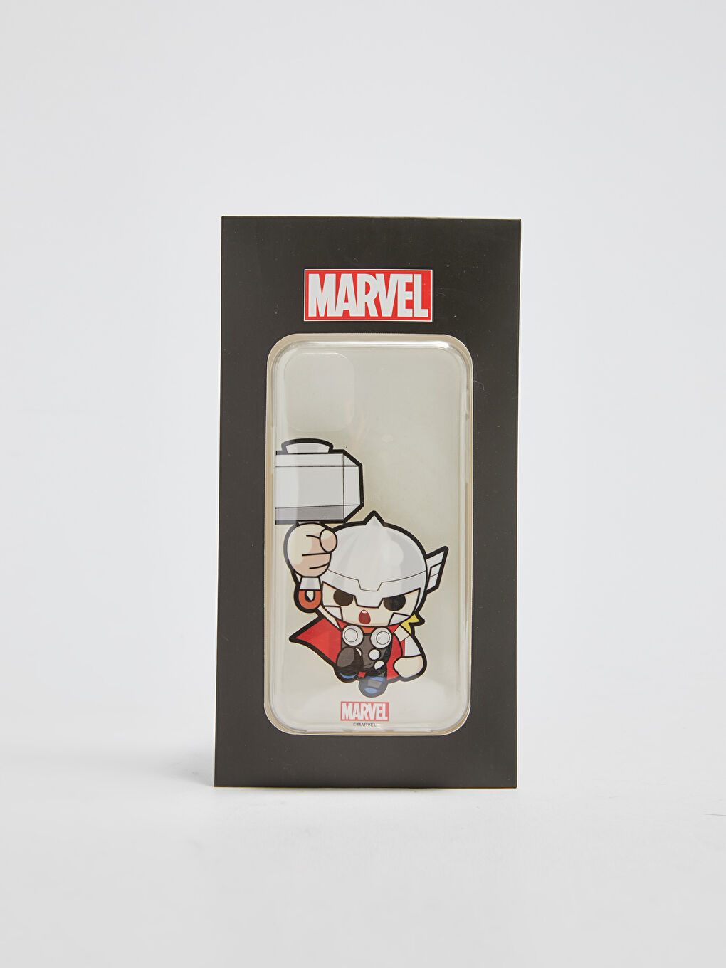 جراب موبايل سيليكون مطبوع مارڤل متوافق مع آيفون 11