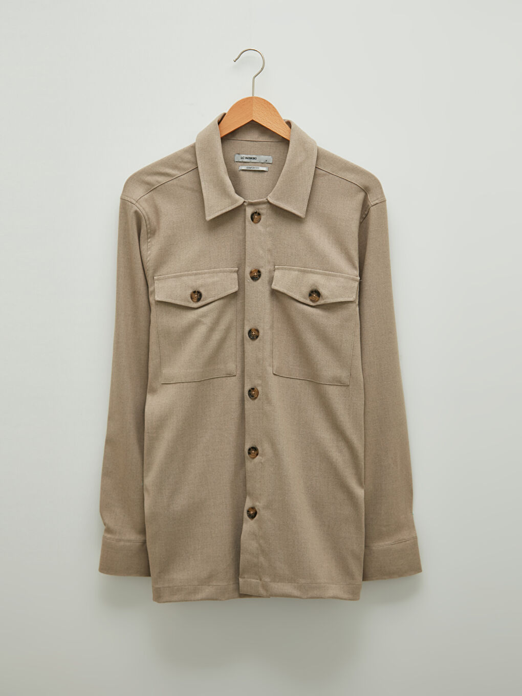 Casual Fit Men's Shirt Jacket-5