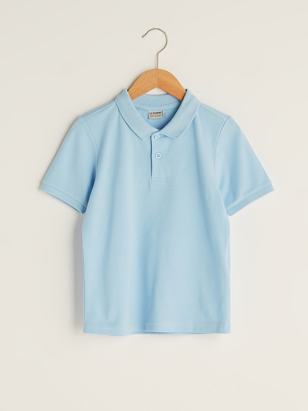 Polo Neck Basic Short Sleeve Boys' T-shirt