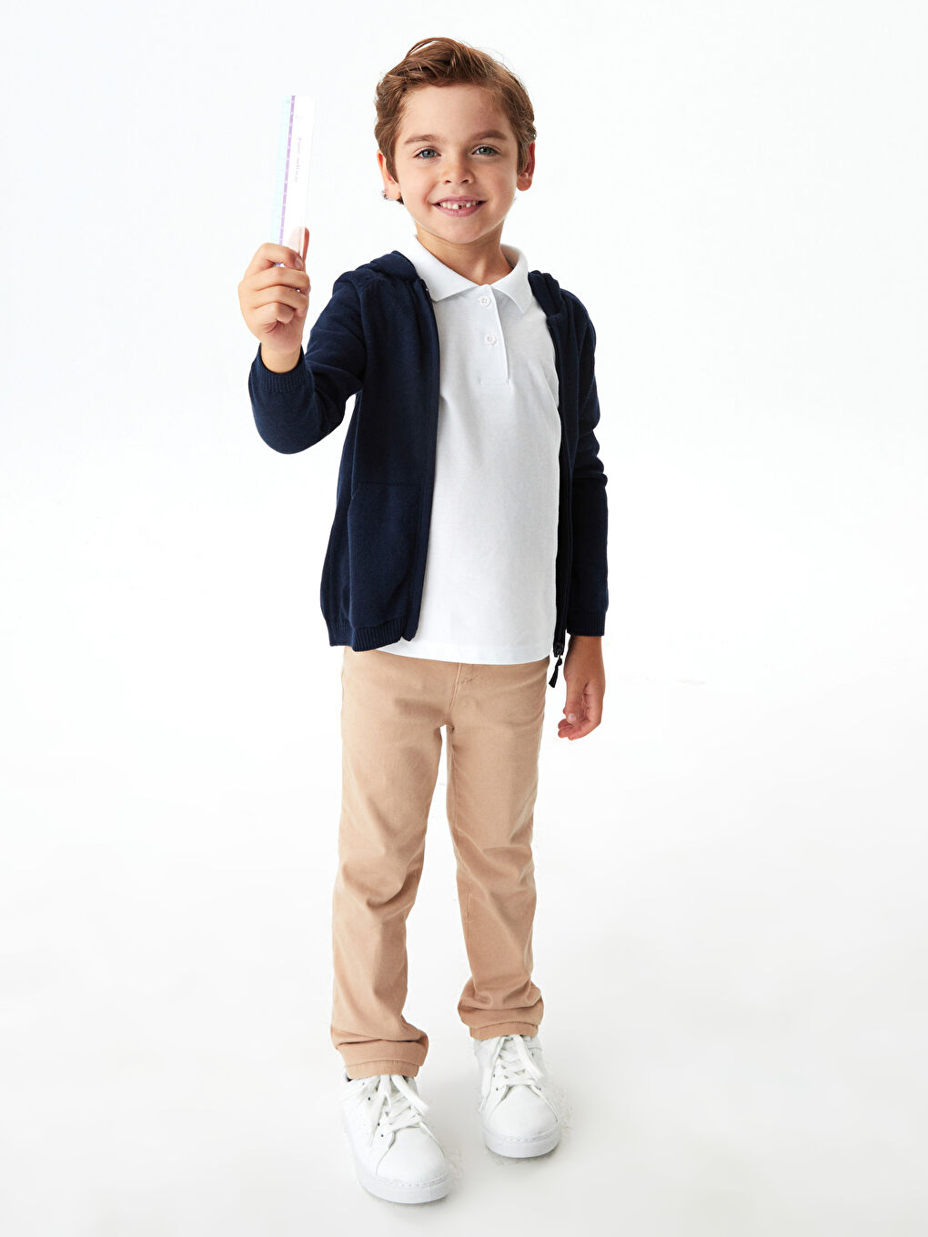 LCW Kids Basic Gabardine Boy Trousers -W12153Z4-JHT