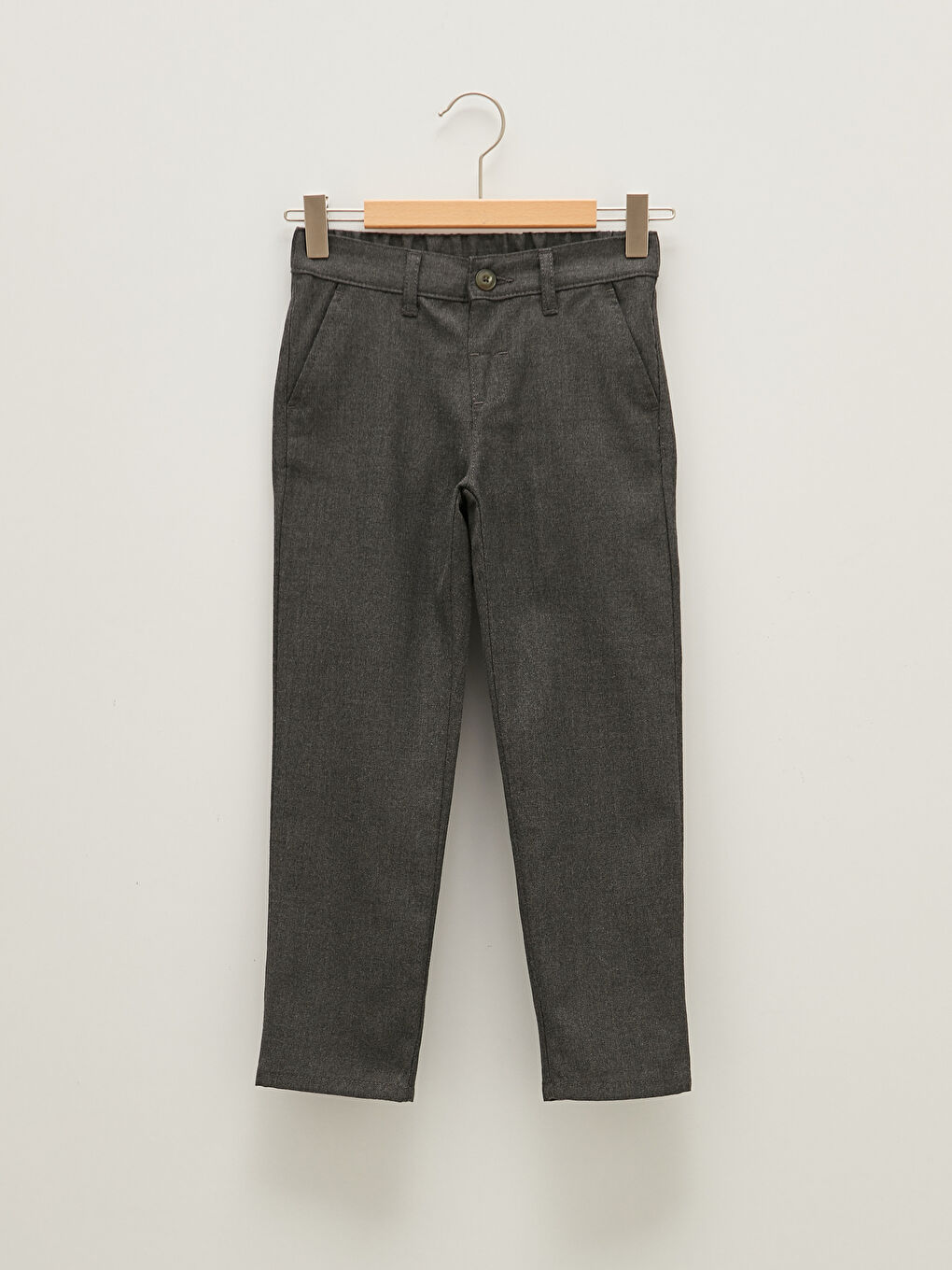 بنطلون أولادي تشينو جبردين أساسي-1