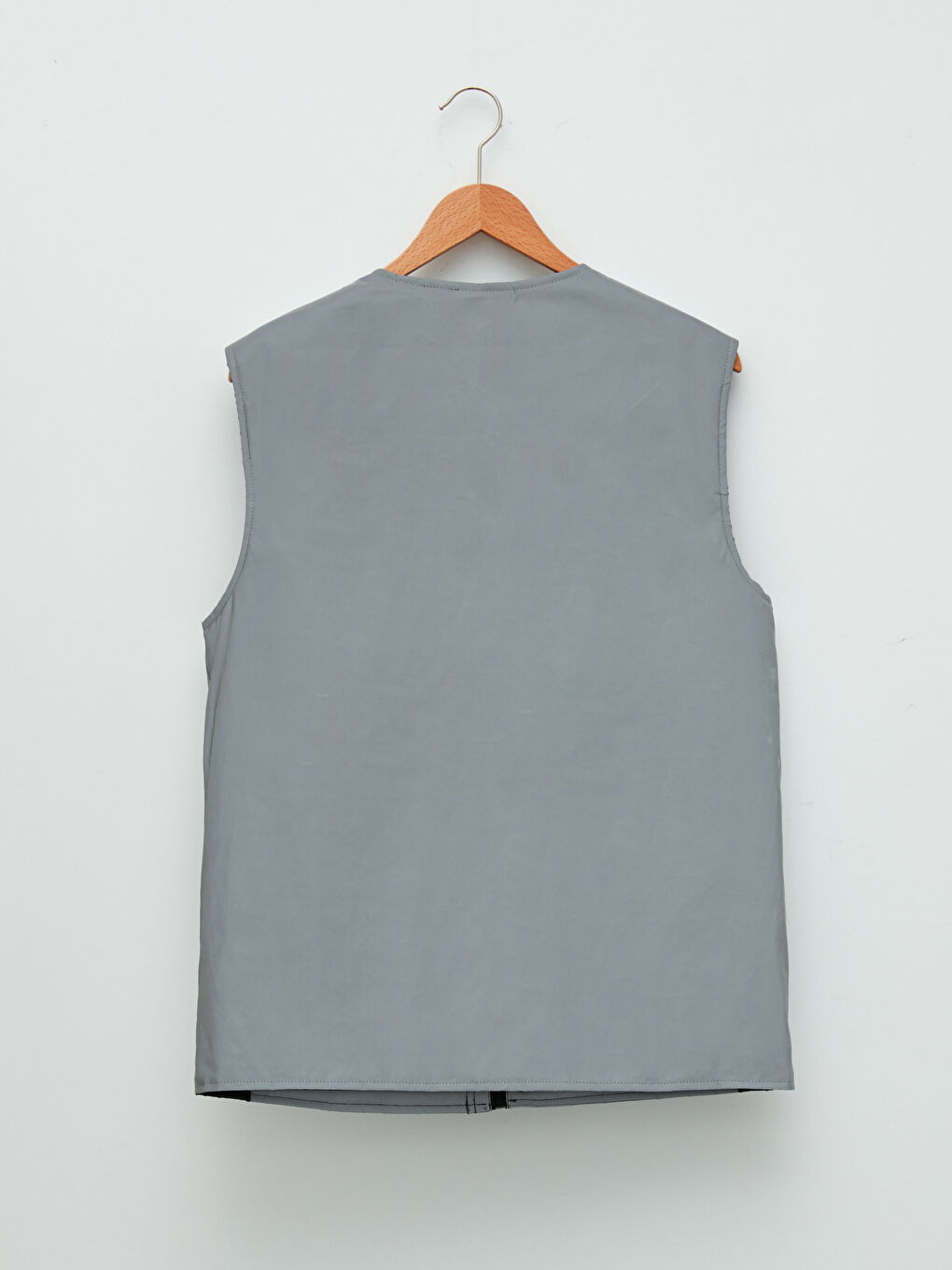 Vestă Pentru Bărbați Cu Guler De Ciclism Confortabilă și Geantă Reflectorizantă-7