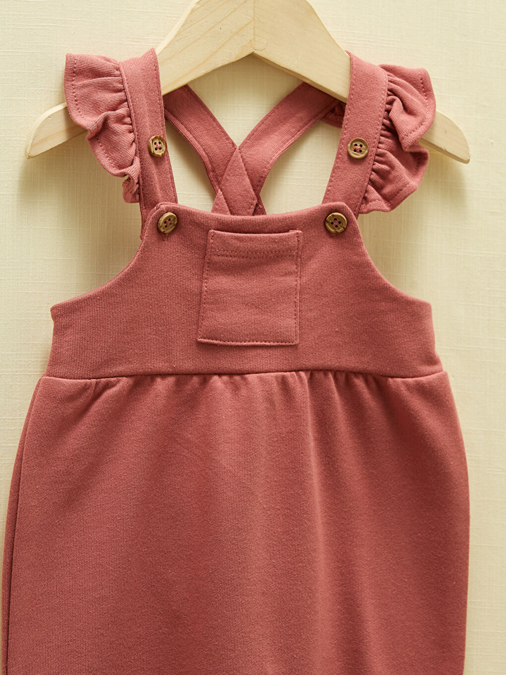 LCW baby Basic Baby Girl Salopet -W12195Z1-RMW