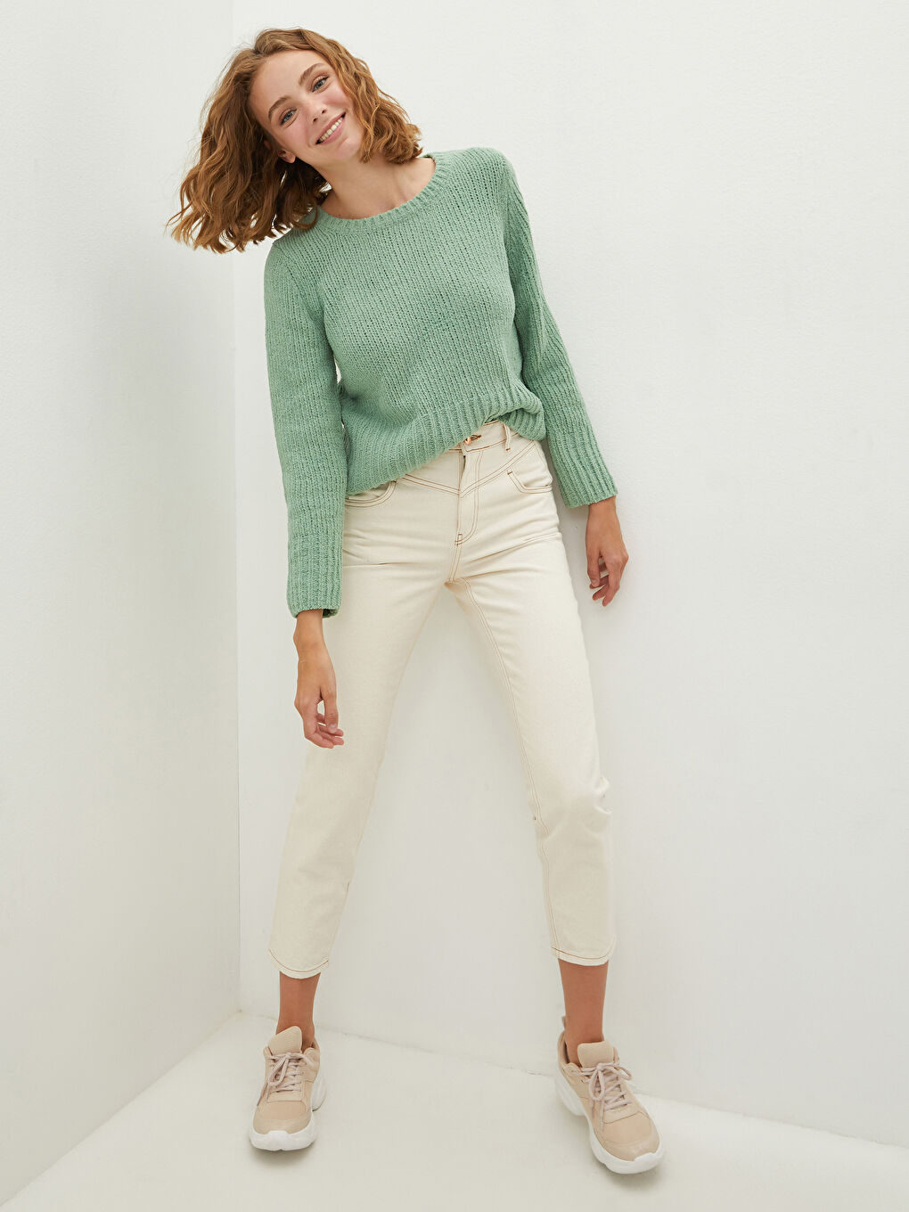 әйелдерге арналған трикотаж жемпір-3