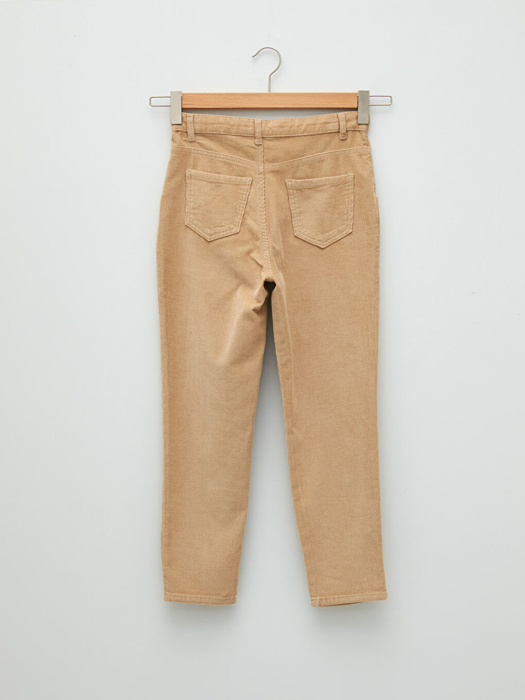 LCW Kids Basic Velvet Girl Trousers -W12292Z4-KNF