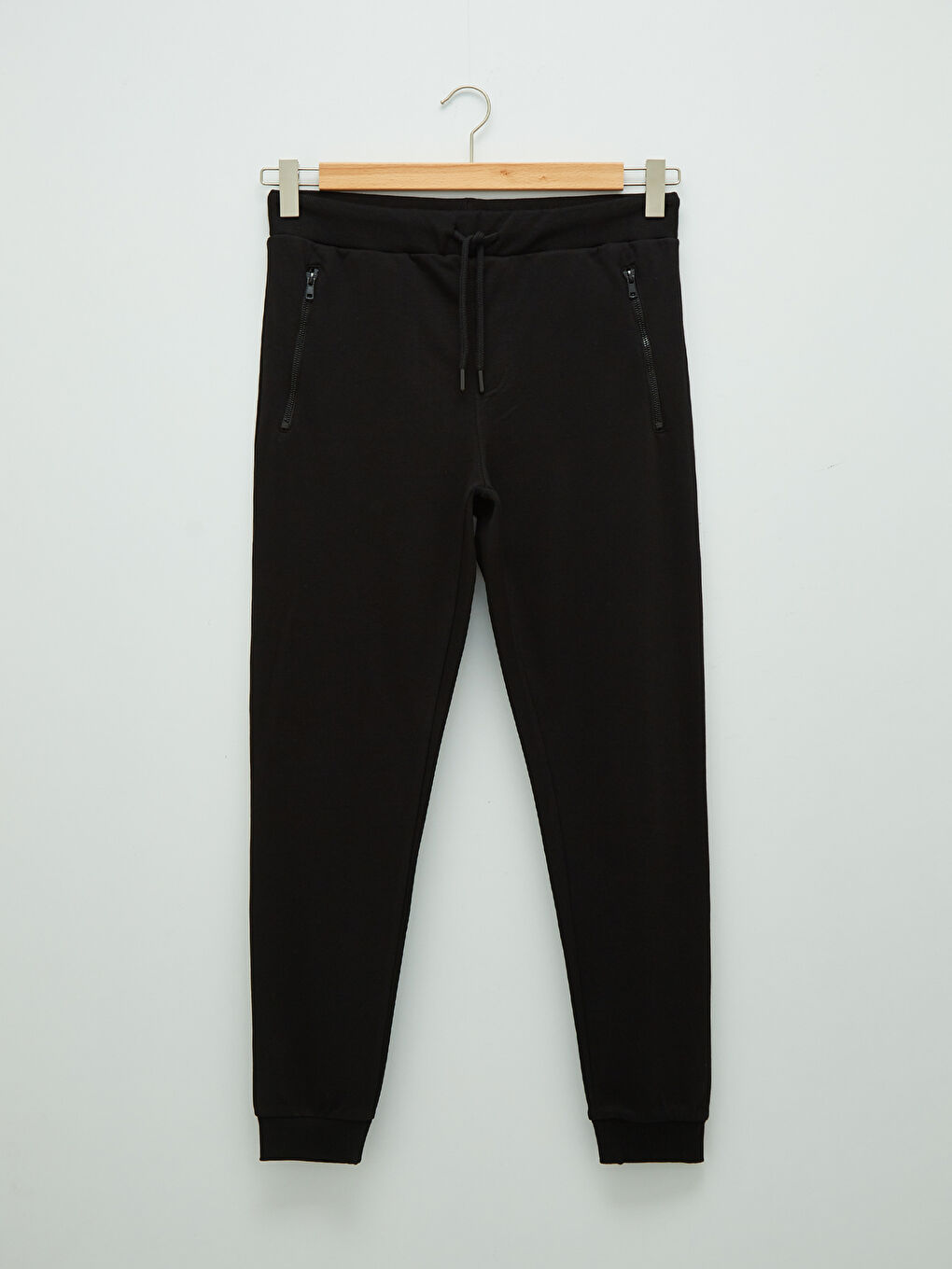 Siyah Slim Fit Erkek Jogger Eşofman Altı-9