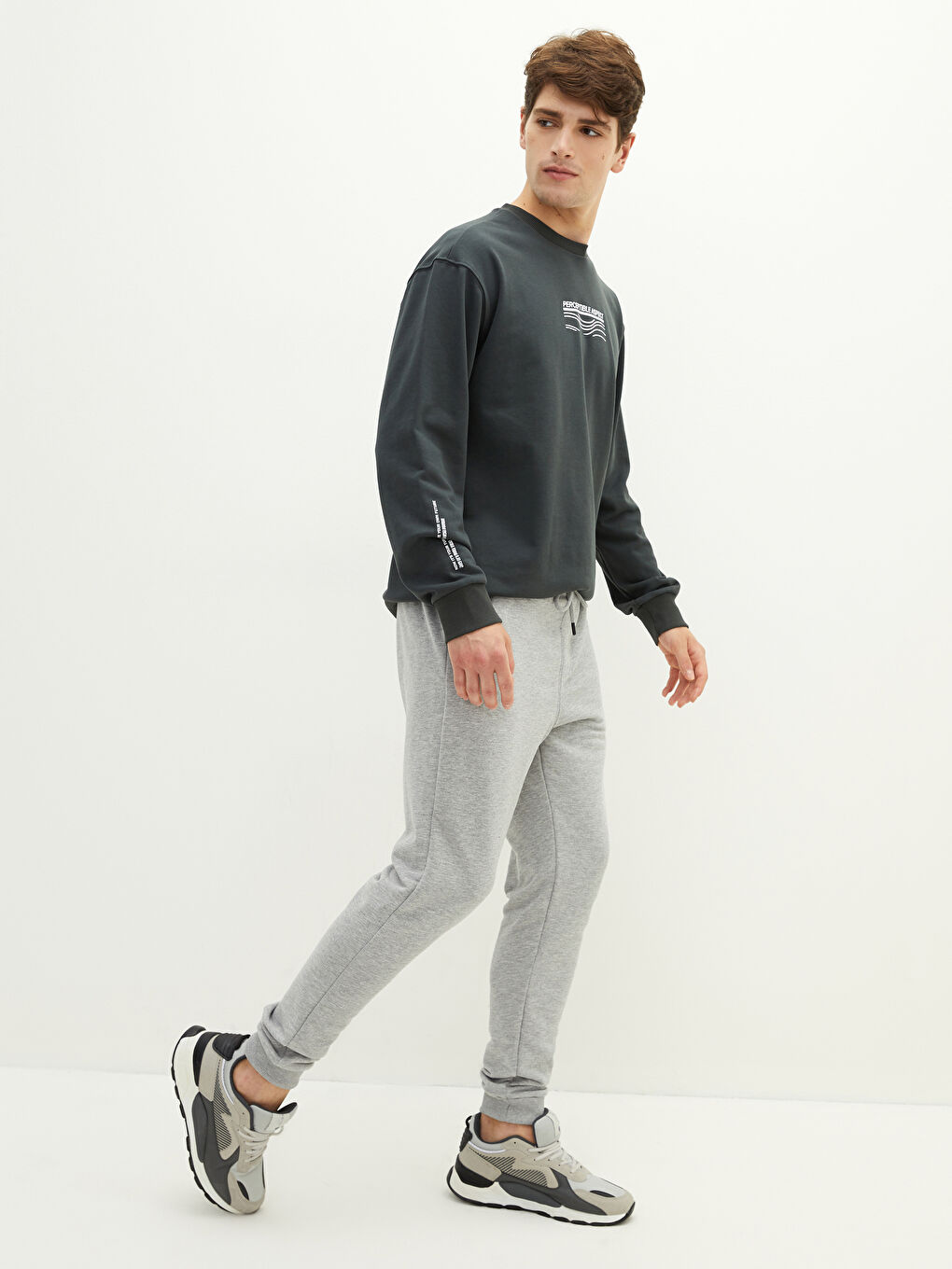 XSIDE Slim Fit Erkek Jogger Eşofman Altı -W12302Z8-LAL