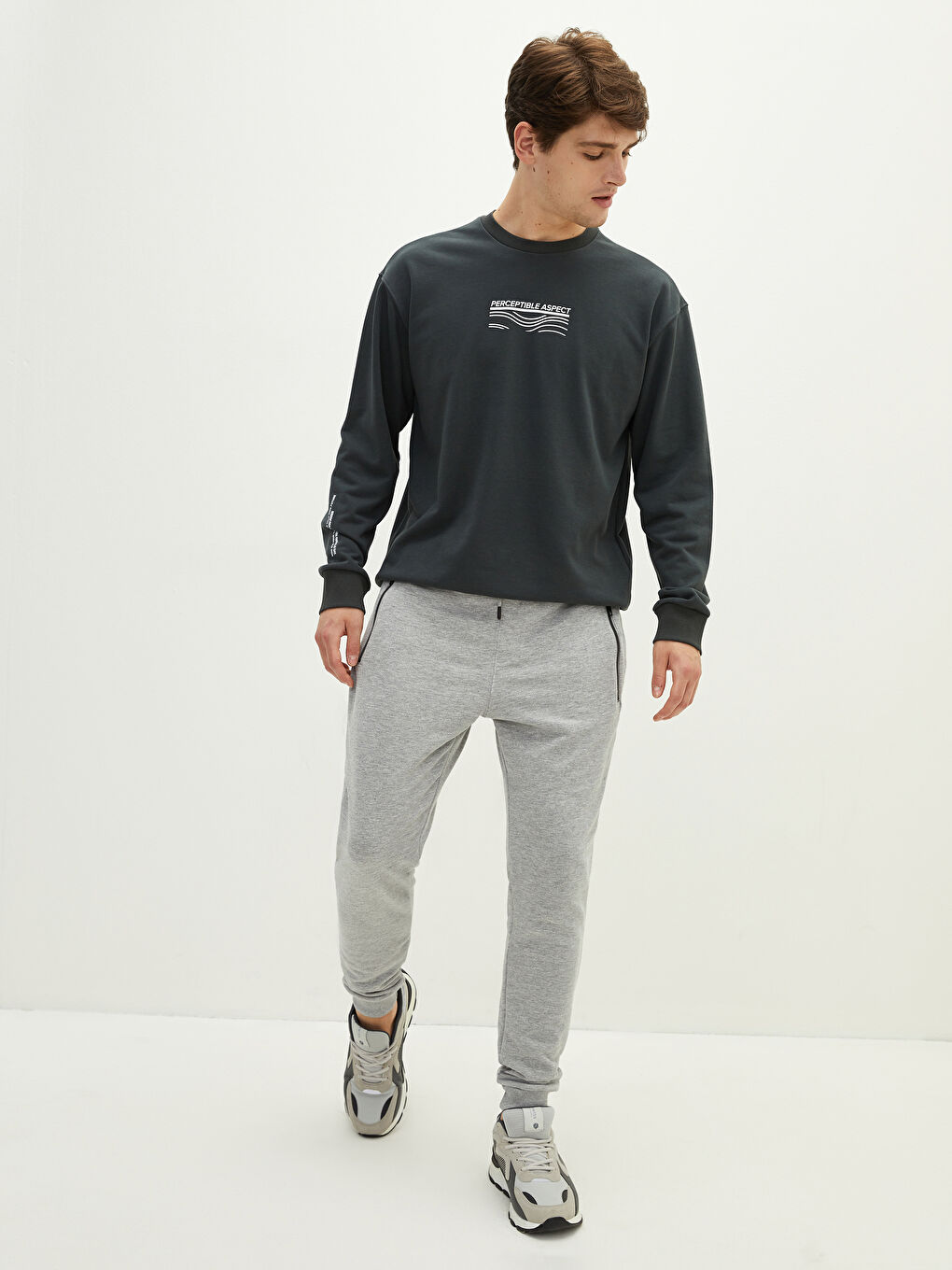 XSIDE Slim Fit Erkek Jogger Eşofman Altı -W12302Z8-LAL