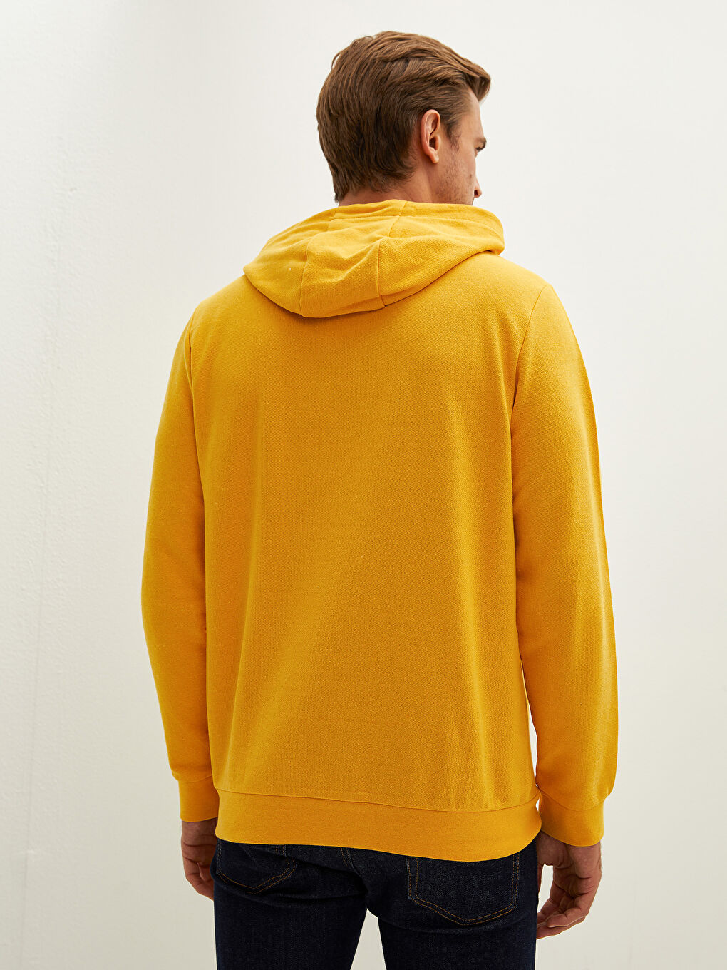 Long Sleeve Printed Men's Hoodie-4