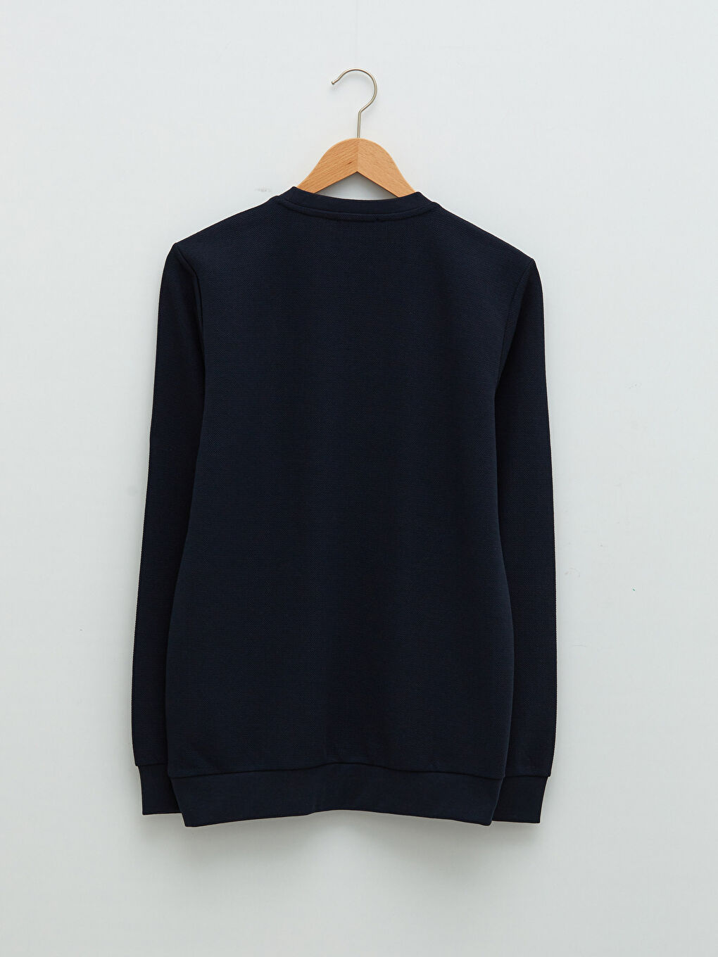 Crew Neck Long Sleeve Printed Men's Sweatshirt-5