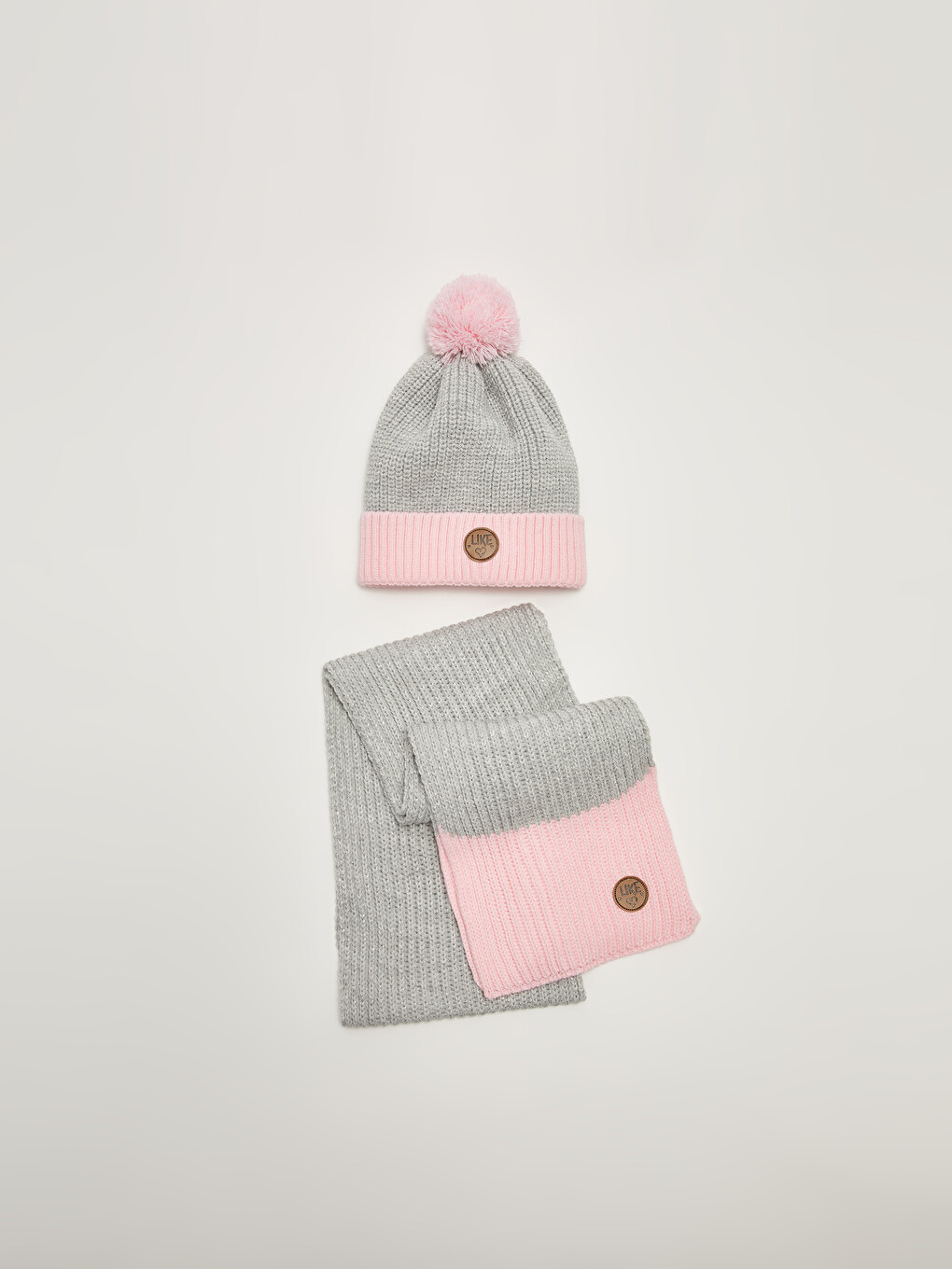 Girl Knitwear Scarf Beanie Set