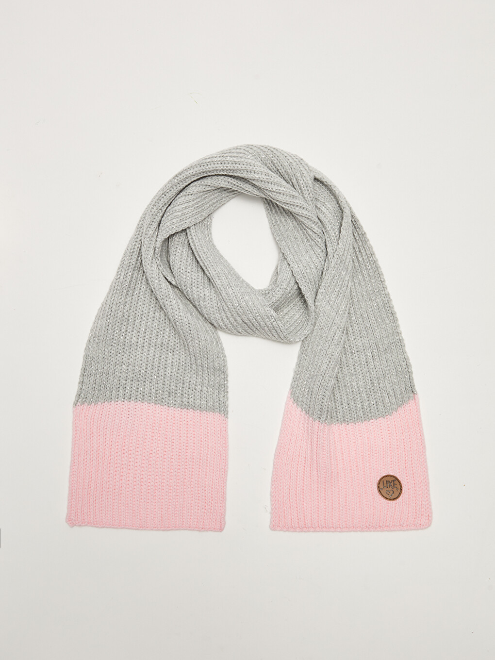 Girl Knitwear Scarf Beanie Set-1