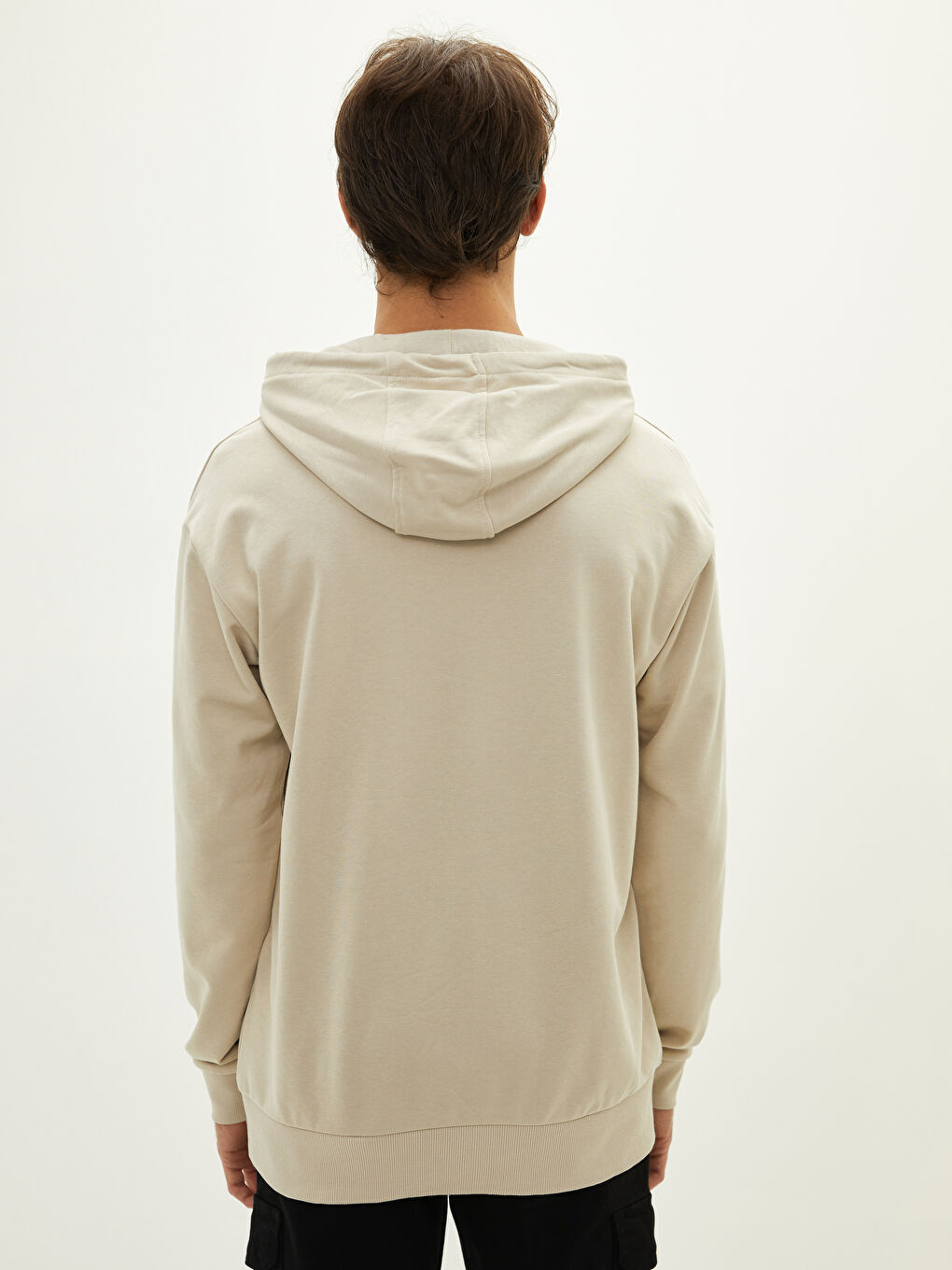 XSIDE Hooded Long Sleeve Thick Men's Hoodie -W12379Z8-G5V