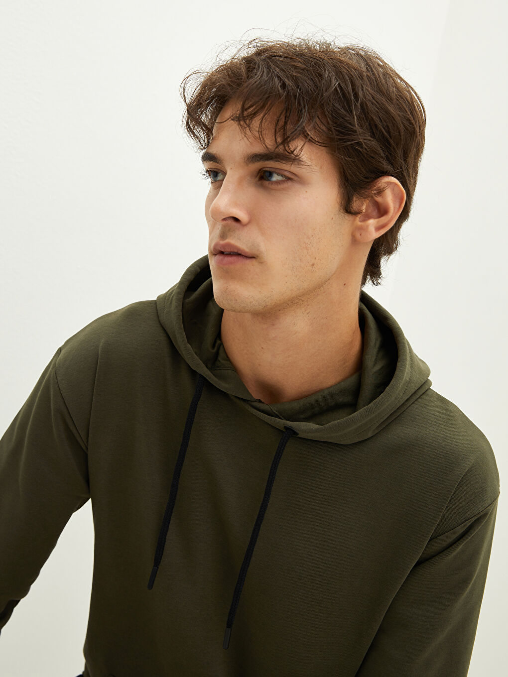 Hooded Long Sleeve Thick Men's Hoodie-4