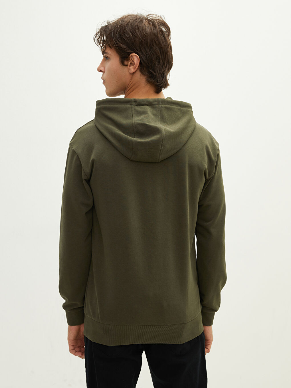 Hooded Long Sleeve Thick Men's Hoodie-6