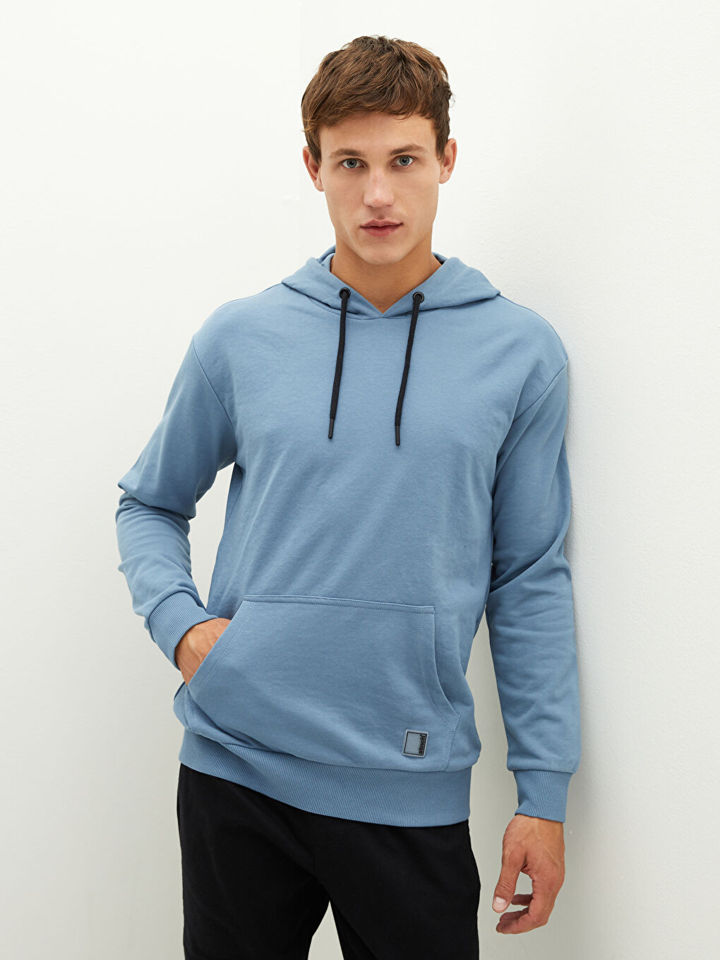 Hooded Long Sleeve Thick Men's Hoodie-2