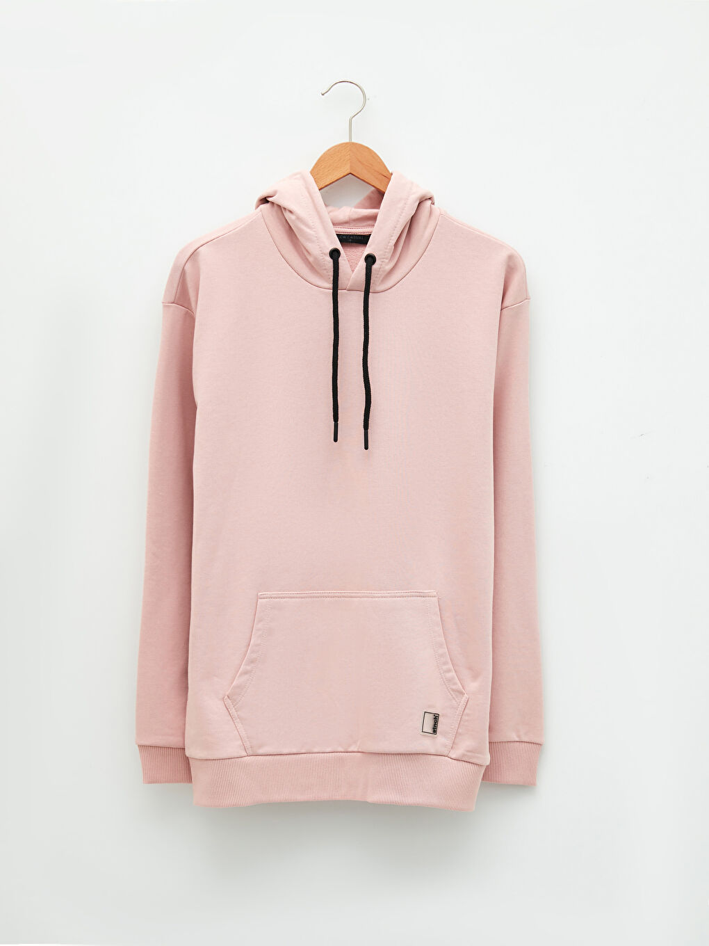 Ерлерге арналған қалың ұзын жең капюшонды худи-5