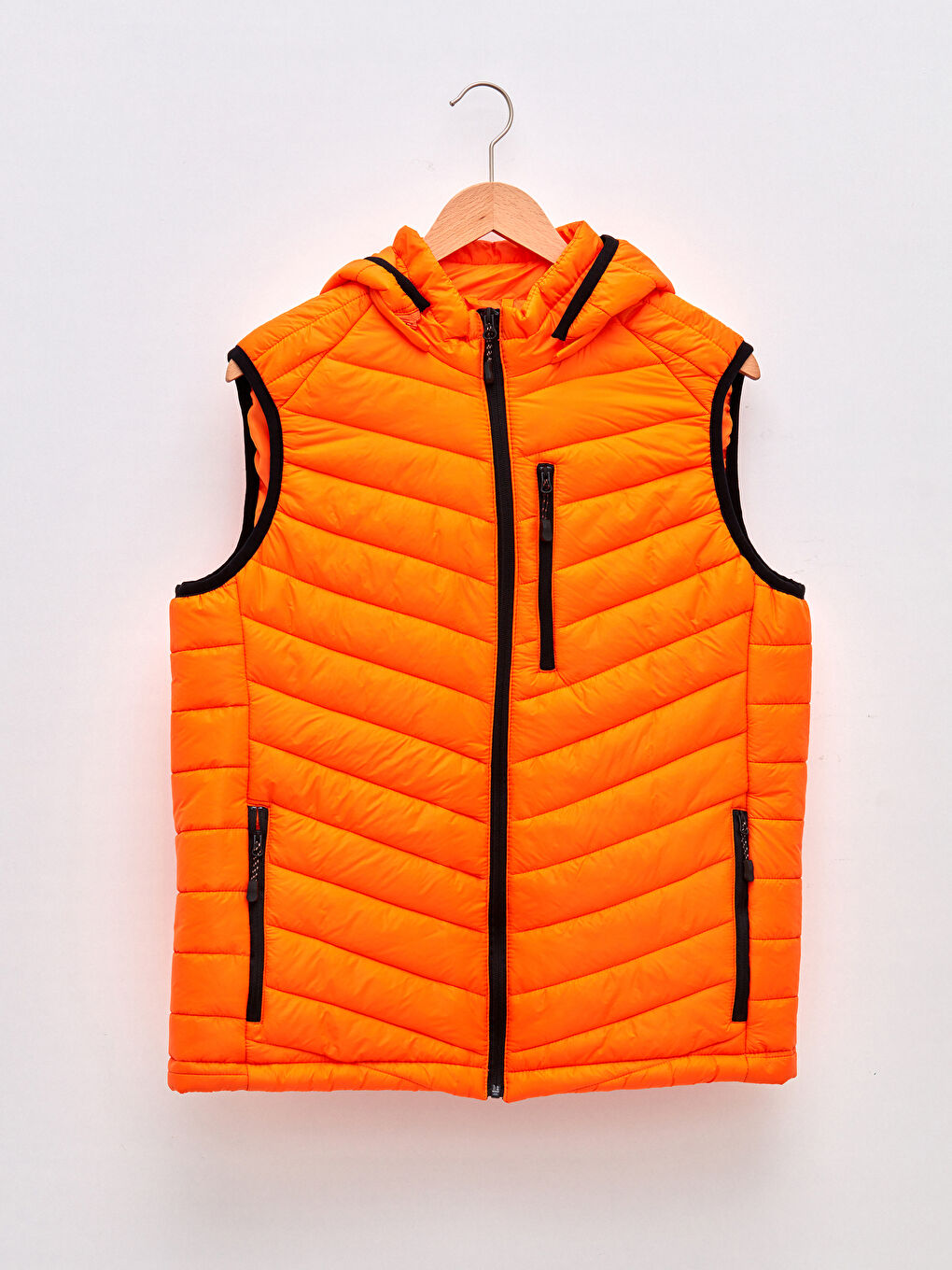 Gilet à Capuche pour Hommes Coupe Standard-5