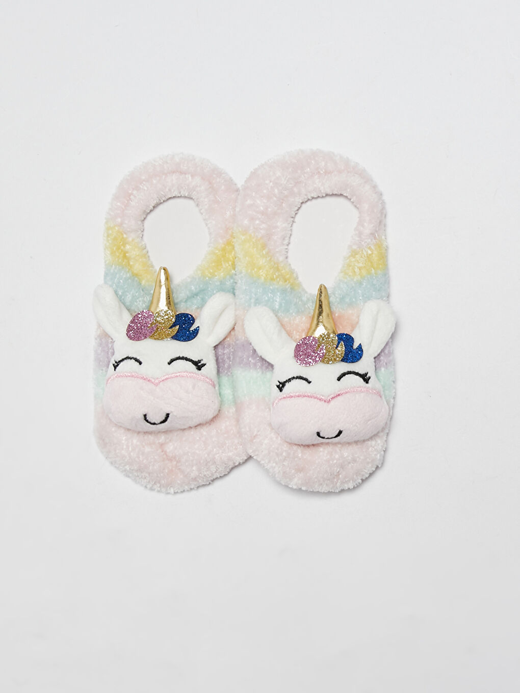LCW Kids Applique Detailed Girl's Home Socks -W12456Z4-J3N