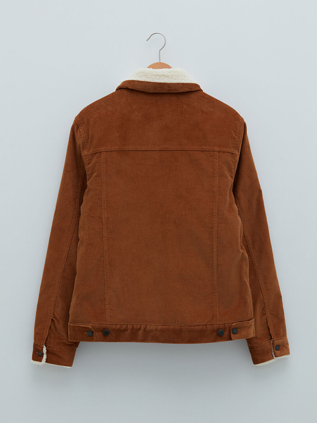 XSIDE Standard Fit Shirt Collar Men's Velvet Coat -W12490Z8