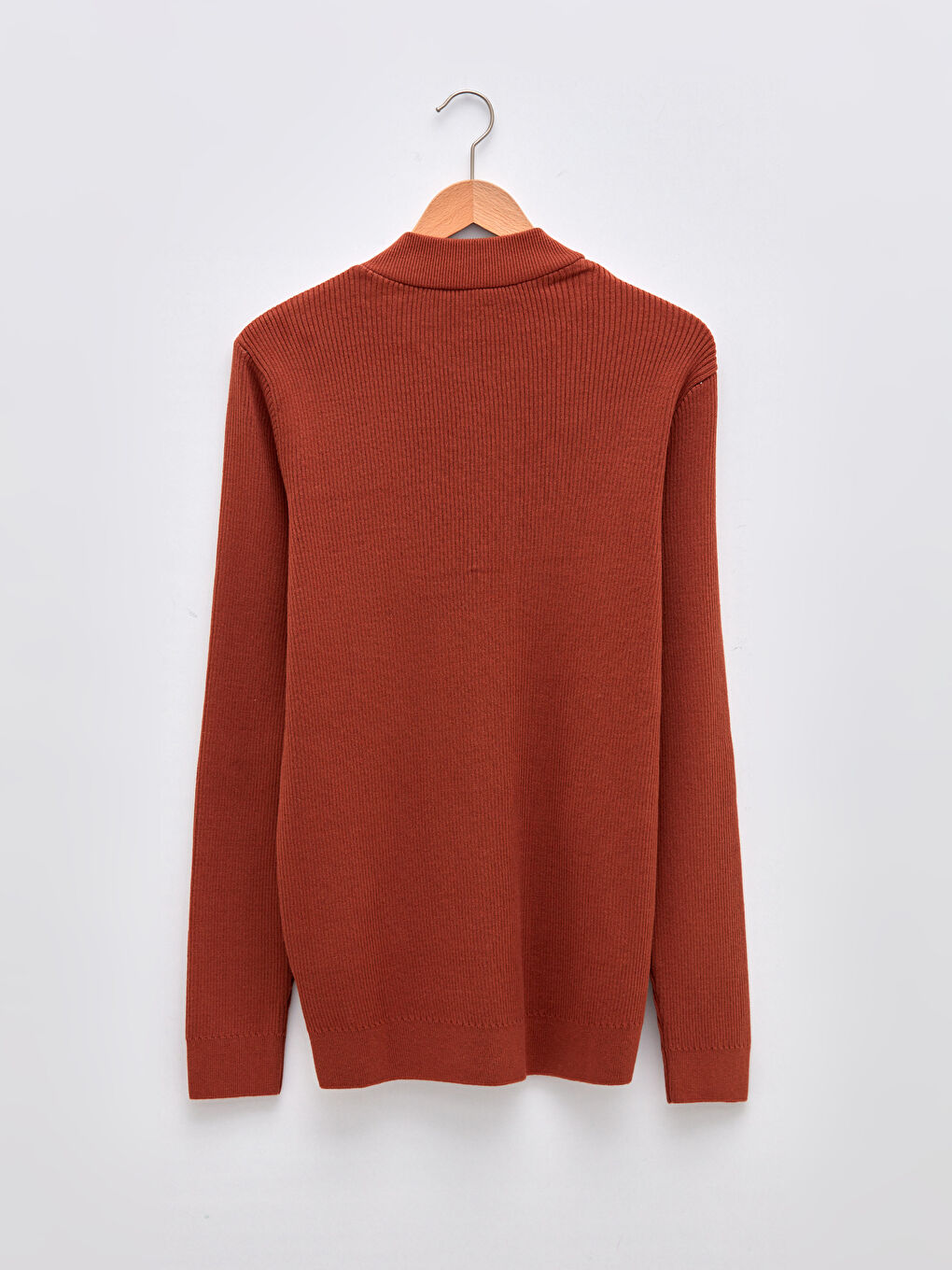 Standard Fit College Neck Men's Cardigan-6