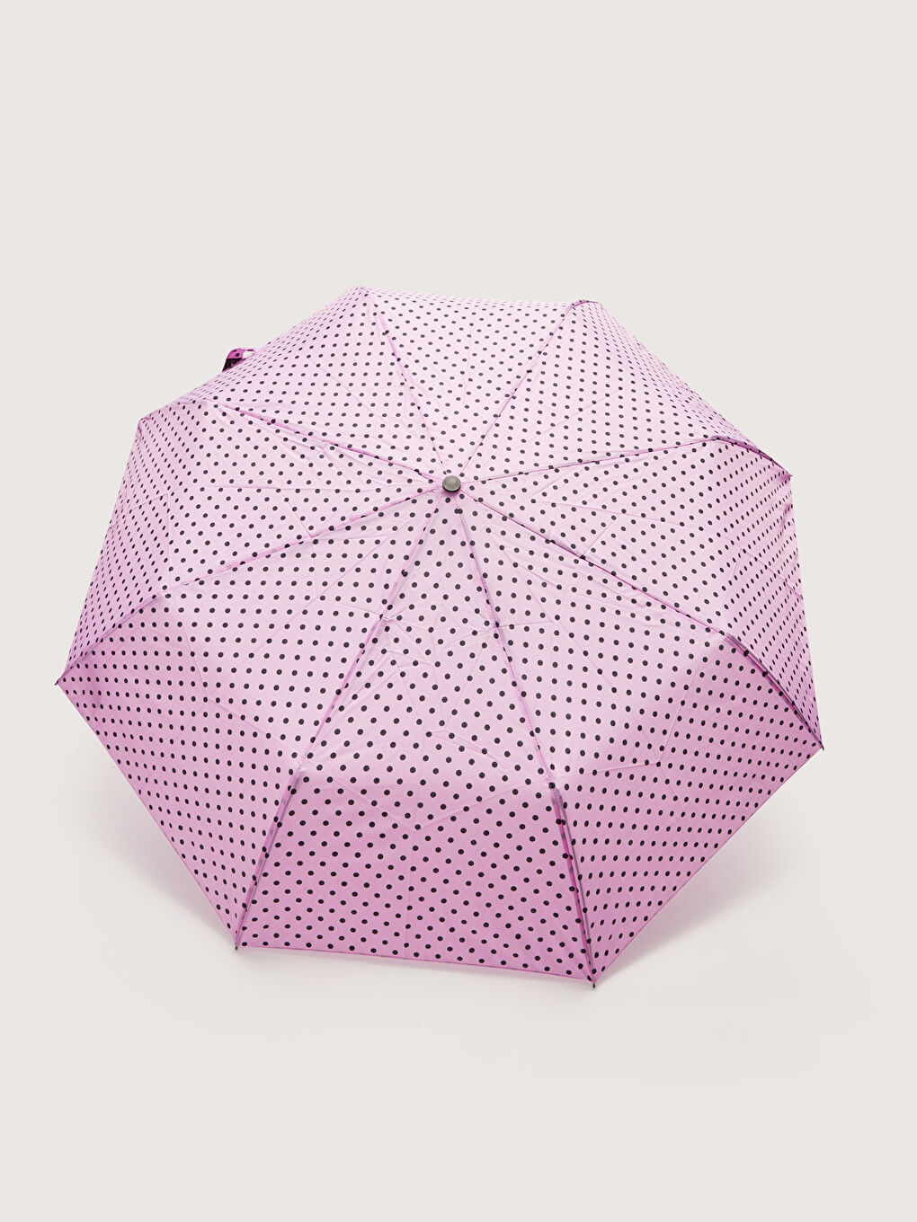 Folded Polka Dot Women's Umbrella