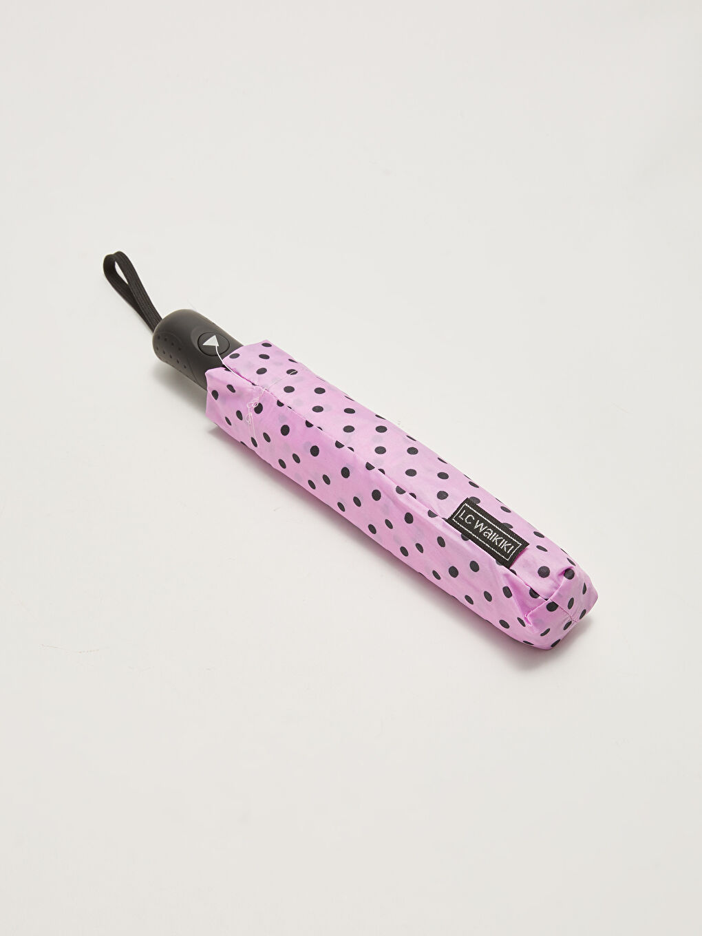 Folded Polka Dot Women's Umbrella-1