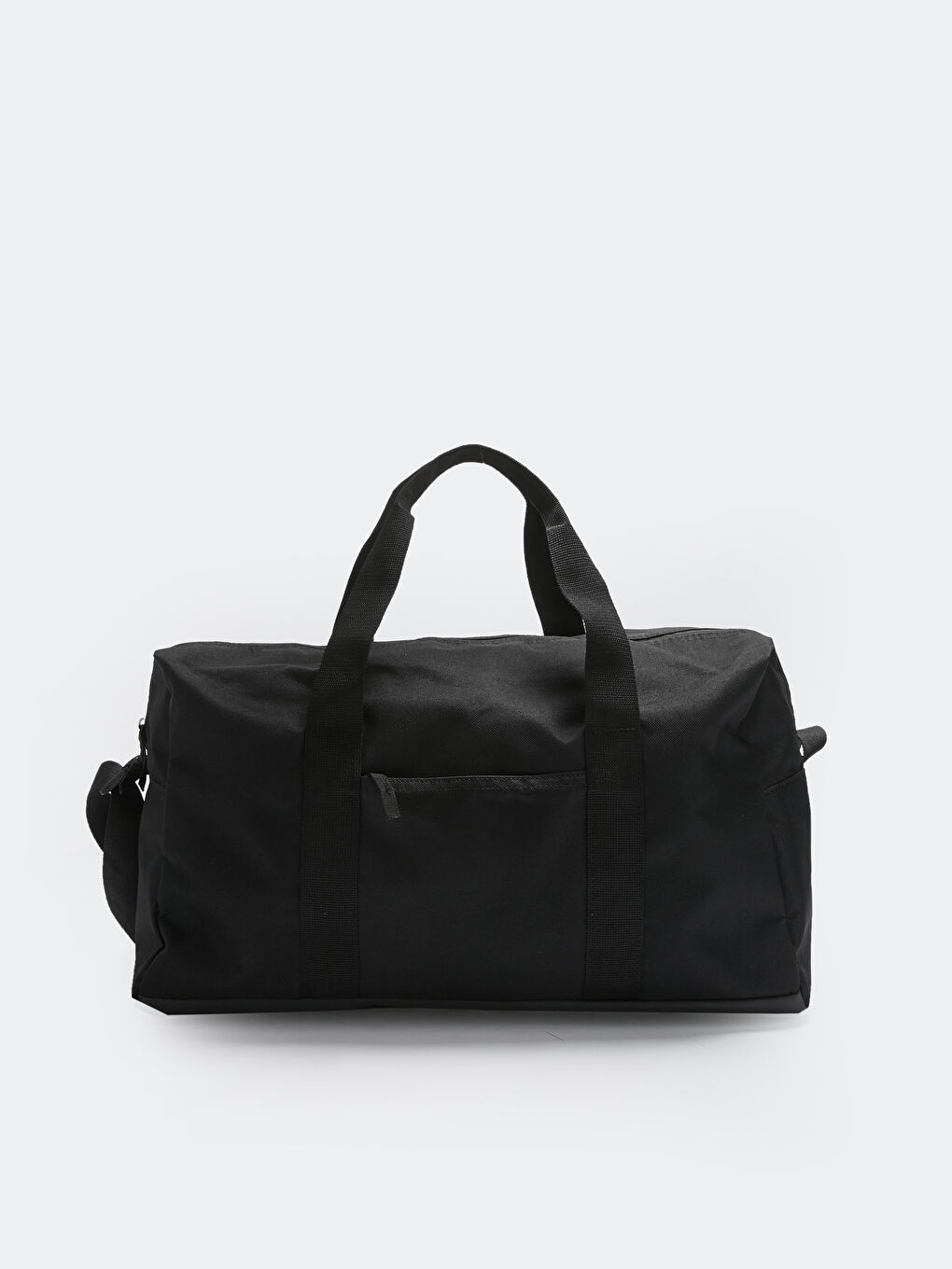 Siyah Baskılı File Detaylı Erkek Aktif Spor Çanta-3