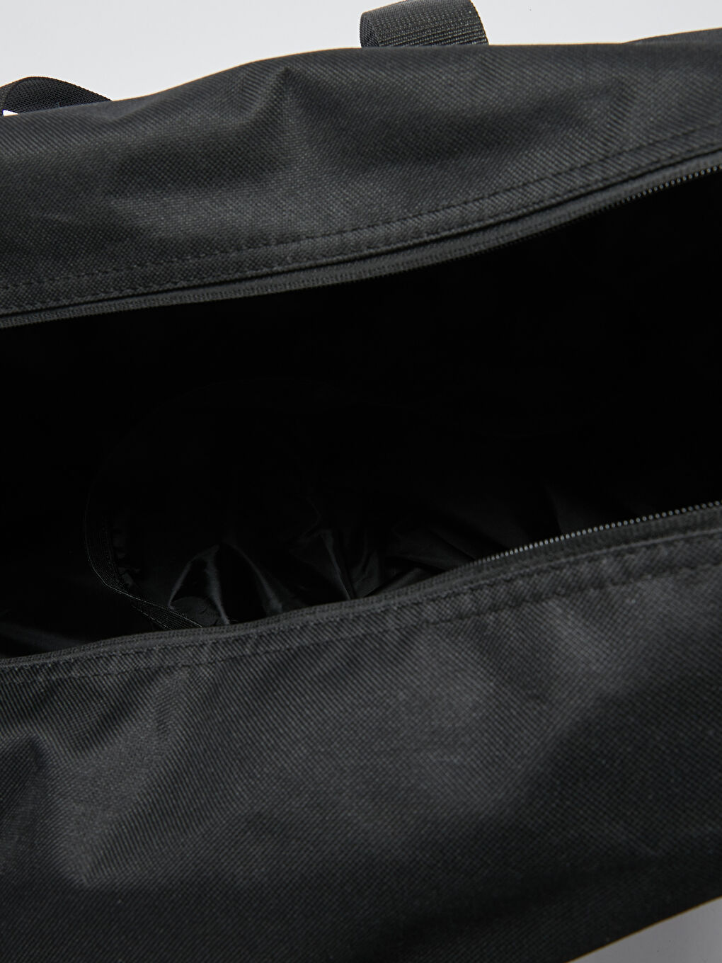 Siyah Baskılı File Detaylı Erkek Aktif Spor Çanta-4