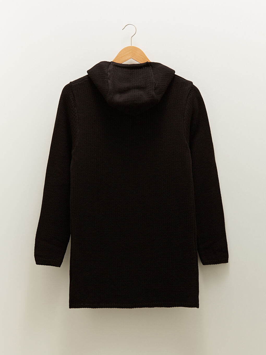 Slim Fit Hooded Long Sleeve Men's Knitwear Cardigan-6