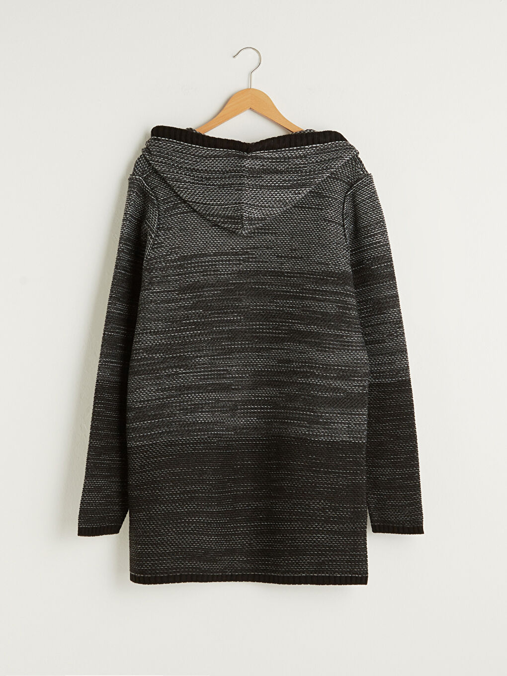 Hooded Long Sleeve Men's Knitwear Cardigan-6