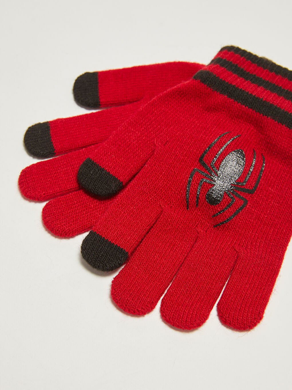 LCW ACCESSORIES Boy Spiderman Licensed Sweater Gloves -W12696Z4-HMW