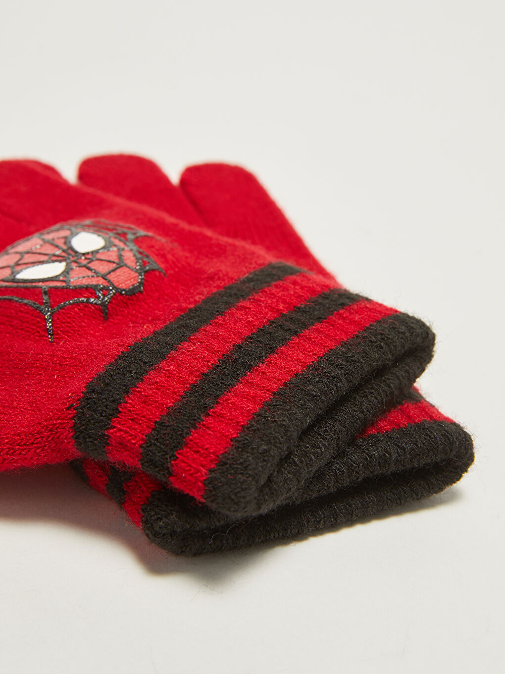 LCW ACCESSORIES Boy Spiderman Licensed Sweater Gloves -W12696Z4-HMW