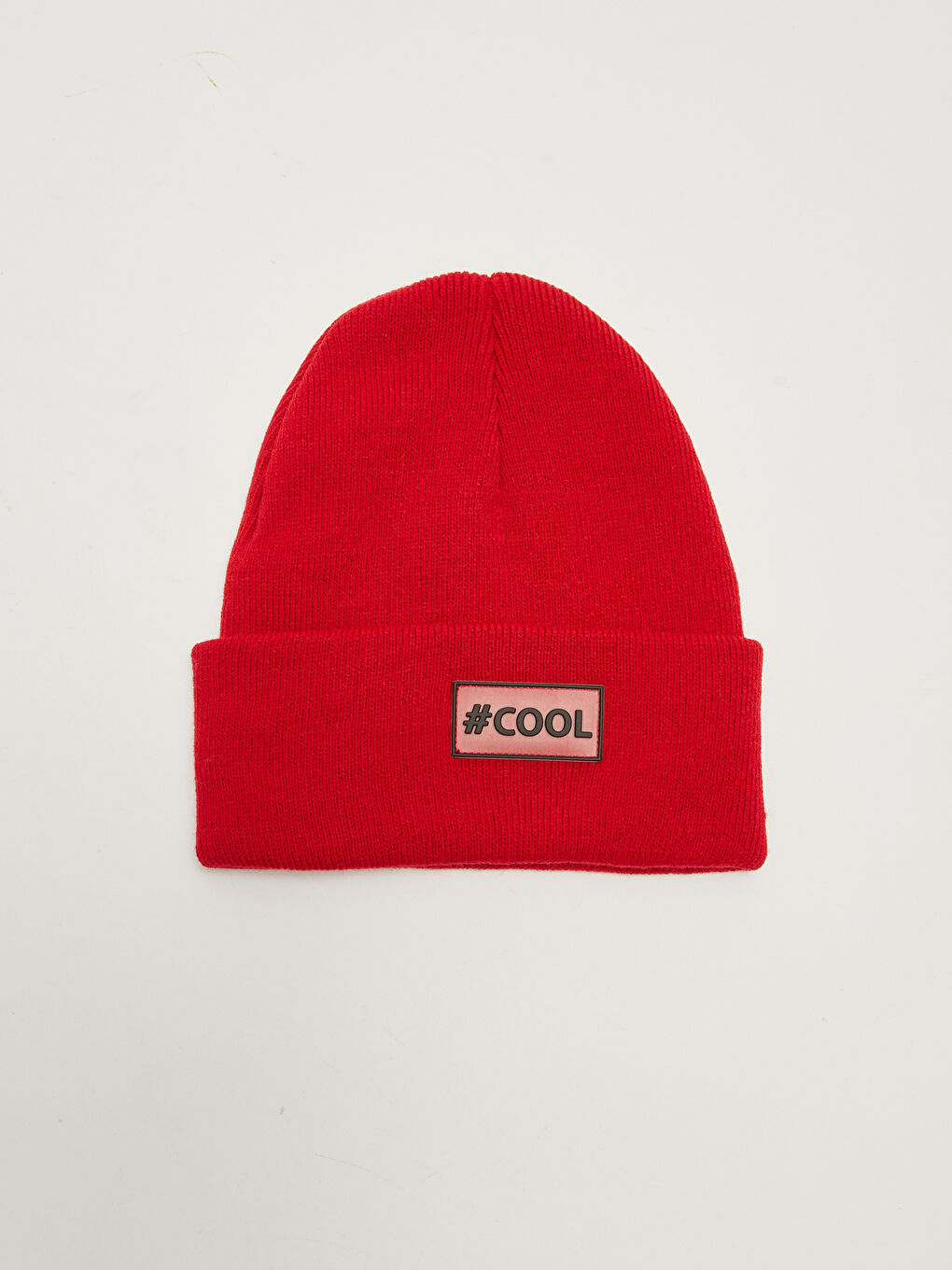 Béret Garçon Tricot Imprimé Étiquette