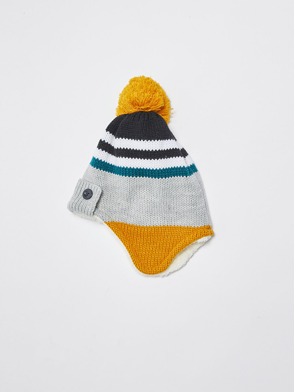 Boy's Figured Tricot Beret-1
