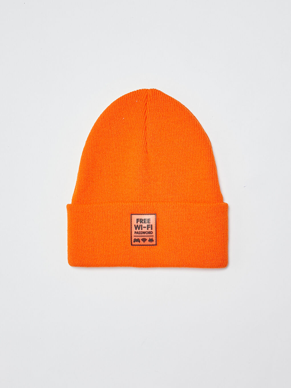 Bonnet en tricot imprimé Boy Label