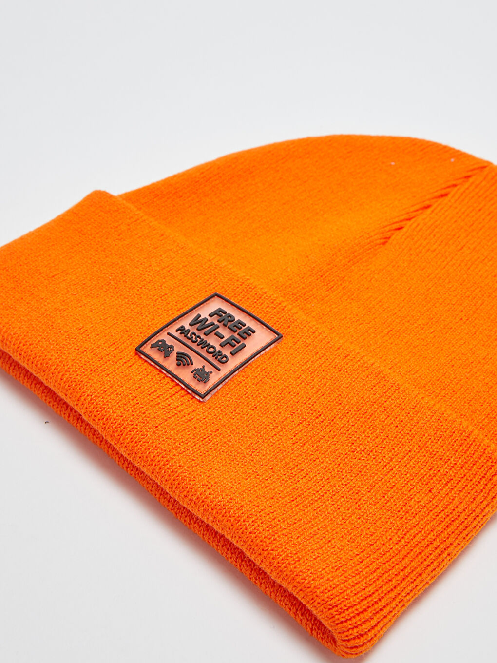 Bonnet en tricot imprimé Boy Label-1