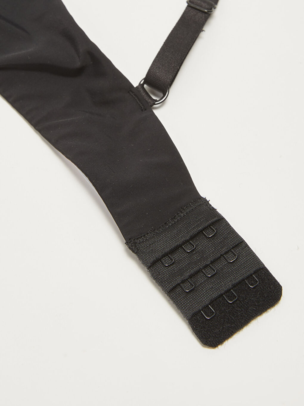 Siyah Balenli Dolgusuz Düz Tişört Sütyen-7