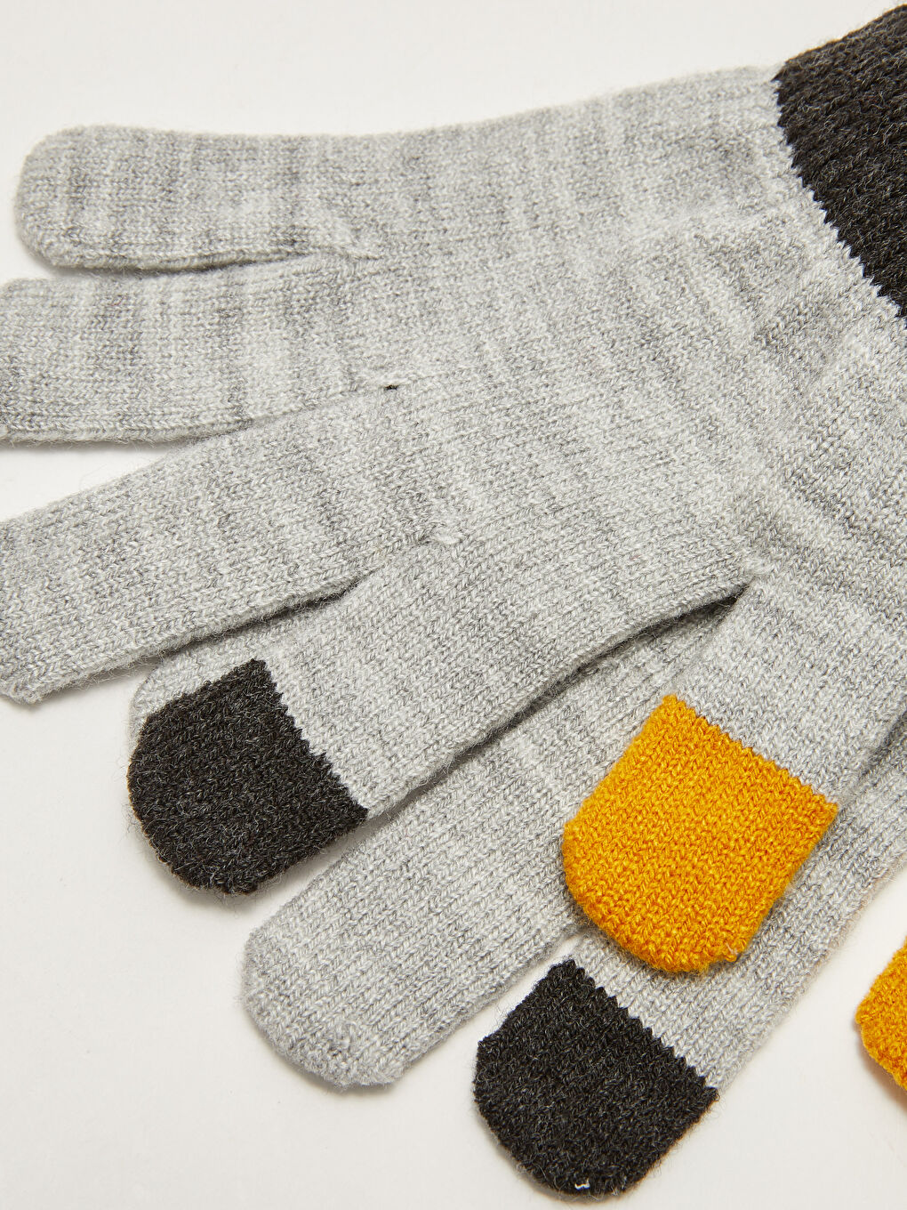 LCW ACCESSORIES Jungen Strick Baskenmütze, Handschuhe und Schal Set -W12746Z4-D5C