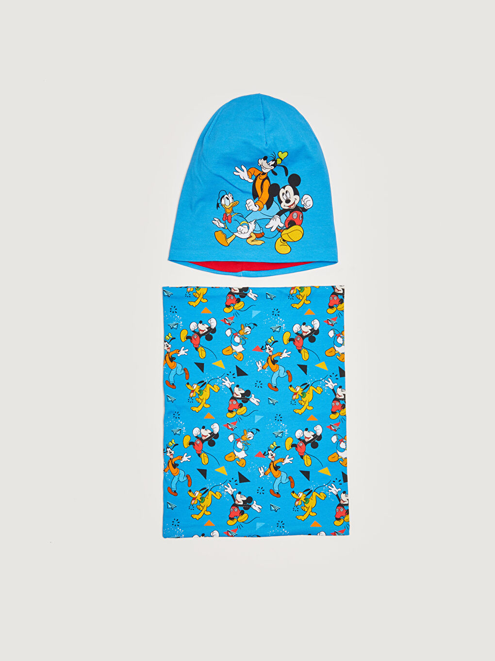 Bonnet et Snood Garçon Mickey Mouse Sous Licence